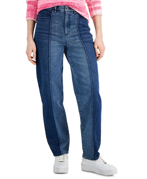 Style & Co Two Tone Straight Leg Jeans